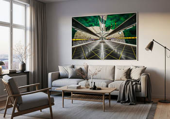 Wall Art | Metro station in Stockholm