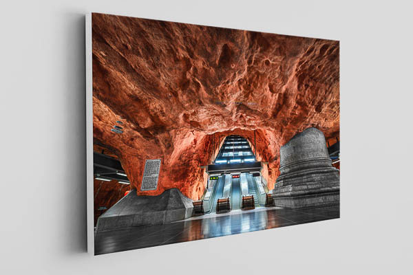 Leinwand | U-Bahn Station in Stockholm