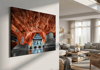 Wandbild | U-Bahn Station in Stockholm