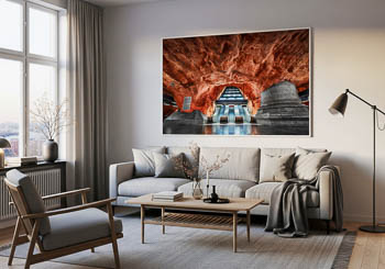 Wall Art | Metro station in Stockholm