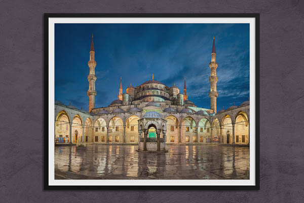 Poster / Kunstdruck | Blaue Moschee in Istanbul