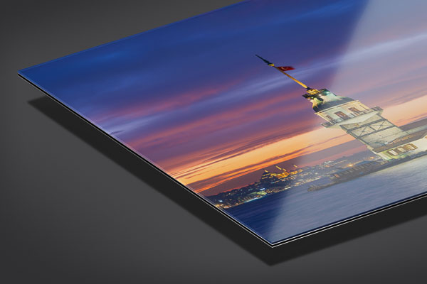 Acrylic Glass | Maiden's Tower in Istanbul at night