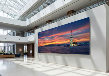 Wandbild | Sonnenuntergang am Jungfernturm in Istanbul