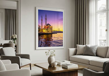 Wall Art | Ortakoy Mosque in Istanbul at sunrise
