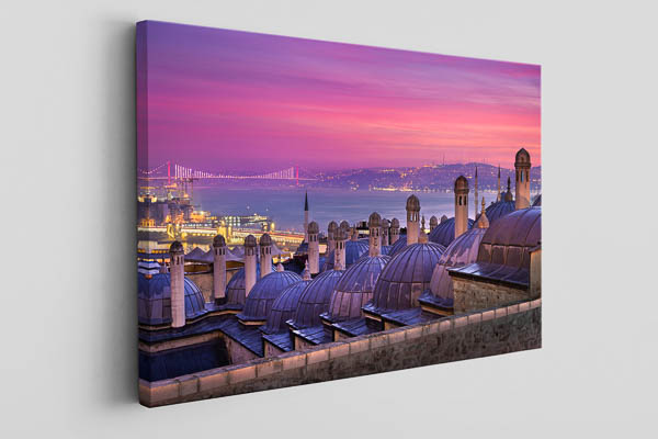 Canvas | Sunrise above Instanbul