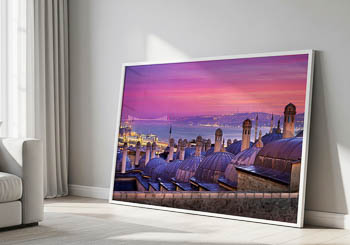 Wandbild | Sonnenaufgang über Istanbul