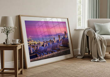 Wall Art | Sunrise above Instanbul