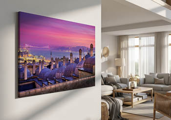 Wall Art | Sunrise above Instanbul