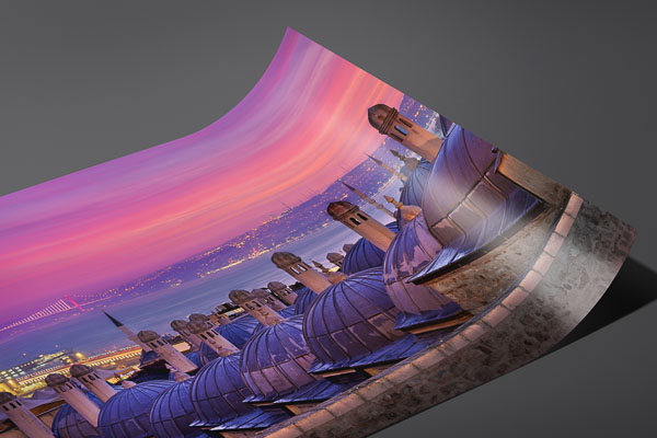 Kunstdruck / Poster | Sonnenaufgang über Istanbul