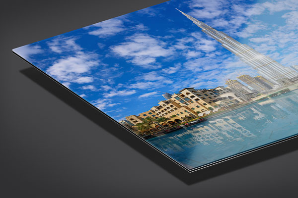 Acrylglas | Dubai mit Burj Khalifa und Dubai Mall