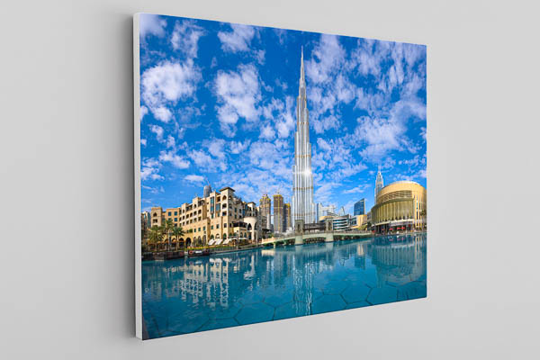 Leinwand | Dubai mit Burj Khalifa und Dubai Mall