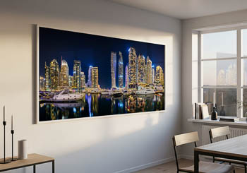 Wandbild | Nachtpanorama von Dubai Marina