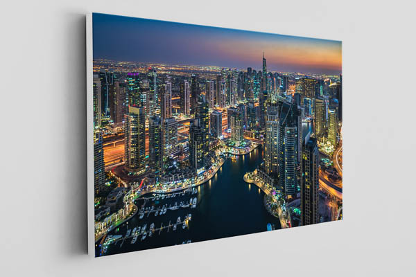 Canvas | Sunset in the Dubai Marina