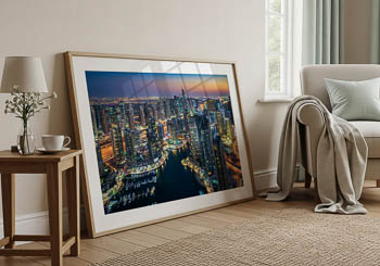 Wall Art | Sunset in the Dubai Marina