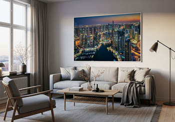 Wall Art | Sunset in the Dubai Marina