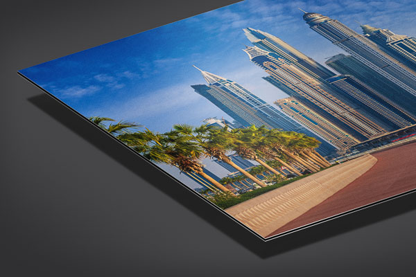 Metal Print | Towers of Dubai Marina