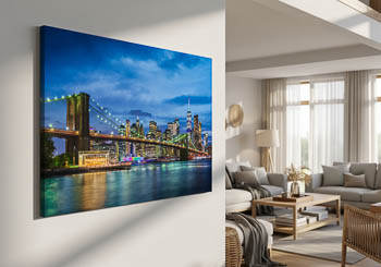 Wall Art | Manhattan and Brooklyn Bridge in New York
