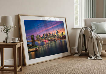 Wall Art | Sunset in Manhattan, New York