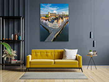 Wandbild | Altstadt von Brügge