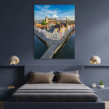 Wall Art | Old town of Bruges