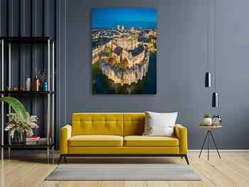 Wandbild | Schloss Gravensteen in Gent