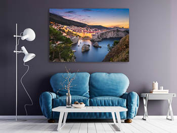 Wandbild | Sonnenaufgang in Dubrovnik