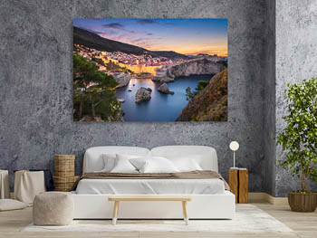 Wandbild | Sonnenaufgang in Dubrovnik