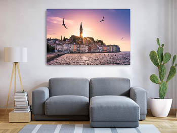Wandbild | Sonnenuntergang in Rovinj