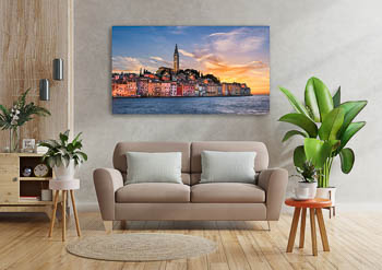 Wandbild | Sonnenuntergang in Rovinj