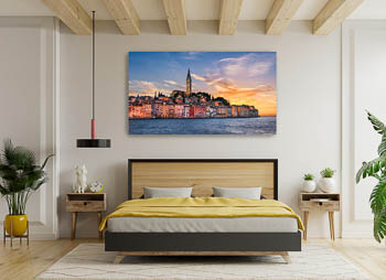 Wandbild | Sonnenuntergang in Rovinj