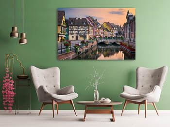 Wall Art | Summer evening in Colmar