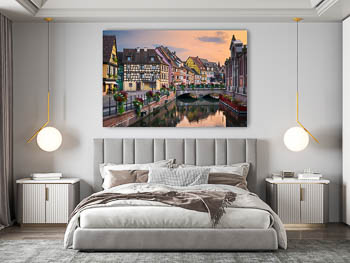 Wall Art | Summer evening in Colmar