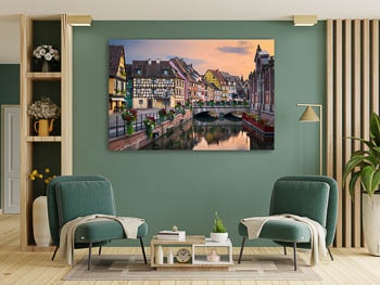 Wall Art | Summer evening in Colmar