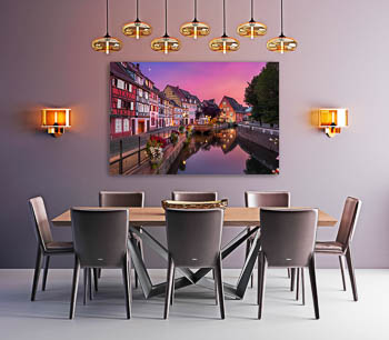 Wall Art | Sunset in the old town of Colmar