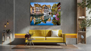 Wall Art | Petite France in Strasbourg