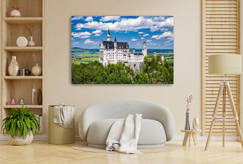Wall Art | Neuschwanstein Castle on a sunny day