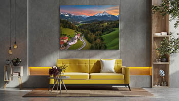 Wandbild | Maria Gern Kirche im Berchtesgadener Land