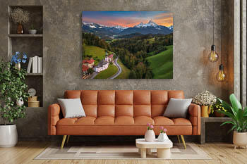 Wandbild | Maria Gern Kirche im Berchtesgadener Land