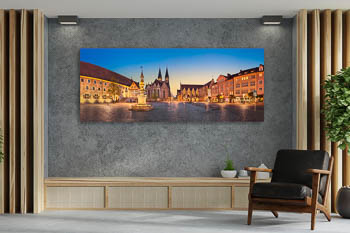 Wandbild | Panorama vom Altstadtmarkt in Braunschweig