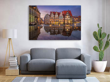 Wandbild | Marktplatz von Bremen
