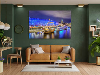 Wall Art | Christmas illumination in Bremen