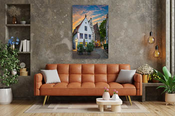 Wall Art | Sunrise in Schnoor, Bremen