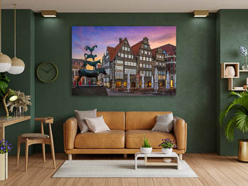 Wall Art | Town Musicians statue in Bremen