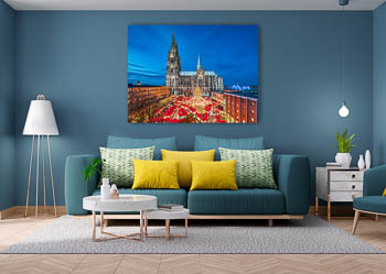 Wall Art | Christmas market in Cologne