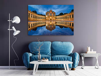 Wall Art | Zwinger in Dresden at night