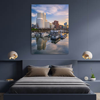 Wandbild | Medienhafen in Düsseldorf