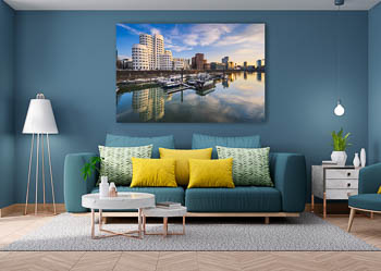 Wandbild | Medienhafen in Düsseldorf