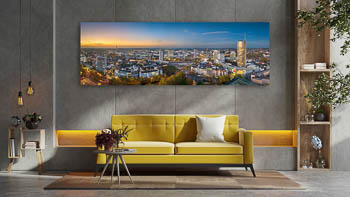 Wall Art | Night skyline of Essen