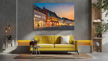 Wall Art | Sunset at the Munsterplatz in Freiburg