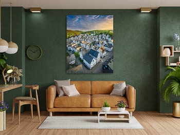 Wall Art | Aerial view of Freudenberg